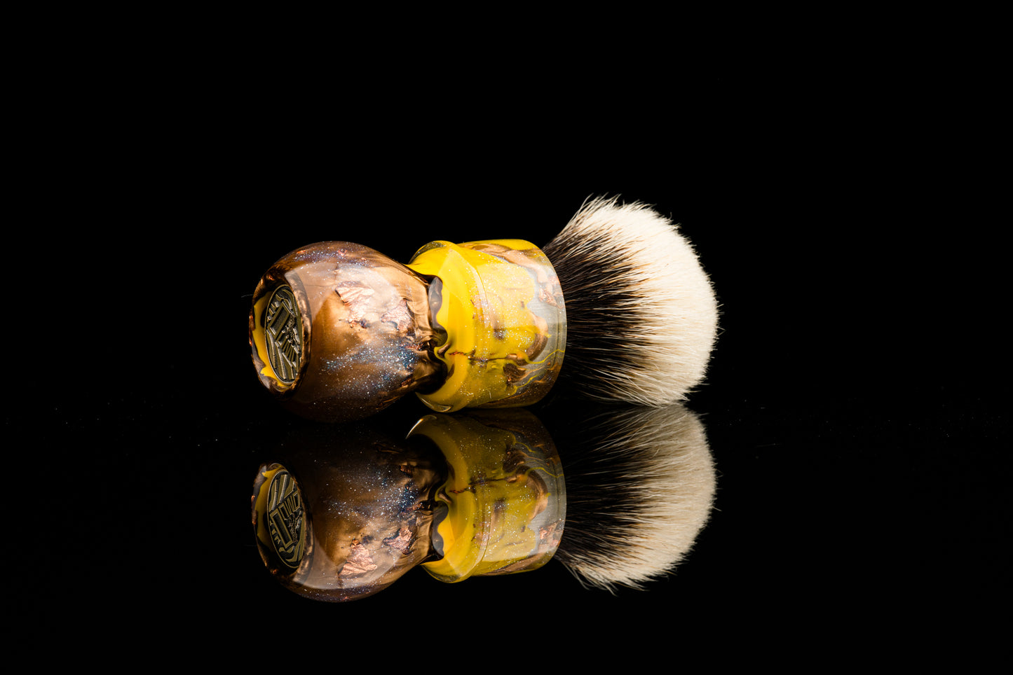 Destiny - Glaze - ‘Molten Gold’ shaving brush handle