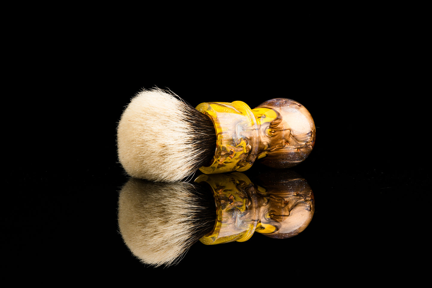 Destiny - Glaze - ‘Molten Gold’ shaving brush handle