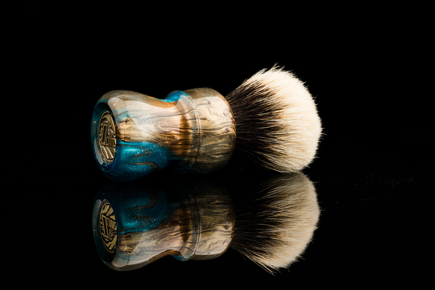 Compass - Glaze - ‘Hot Chocolate’ shaving brush handle