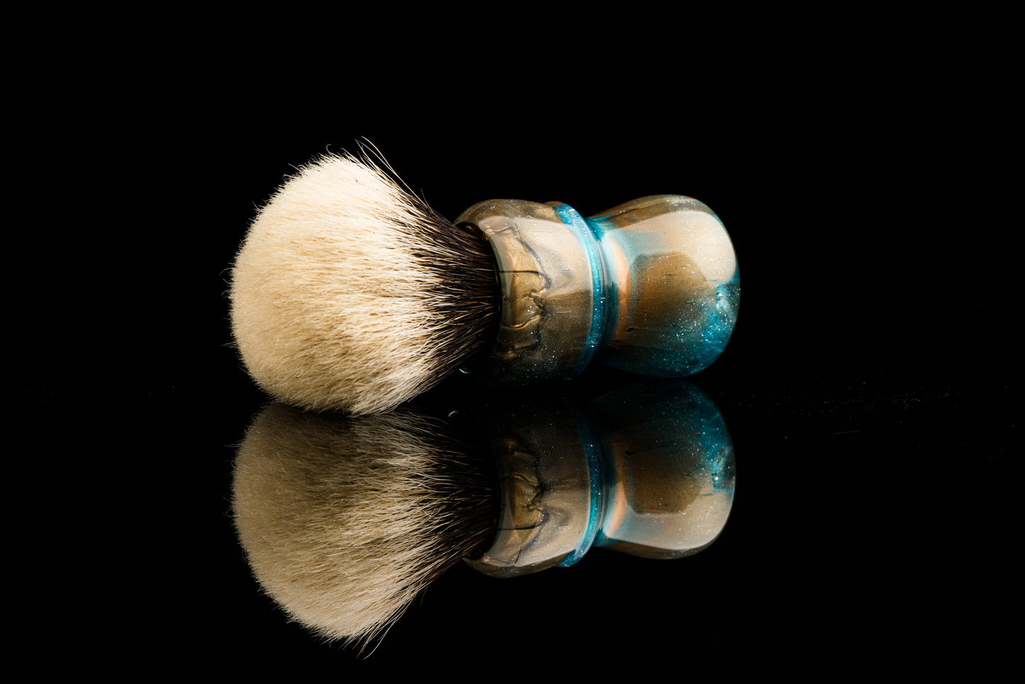 Compass - Glaze - ‘Hot Chocolate’ shaving brush handle