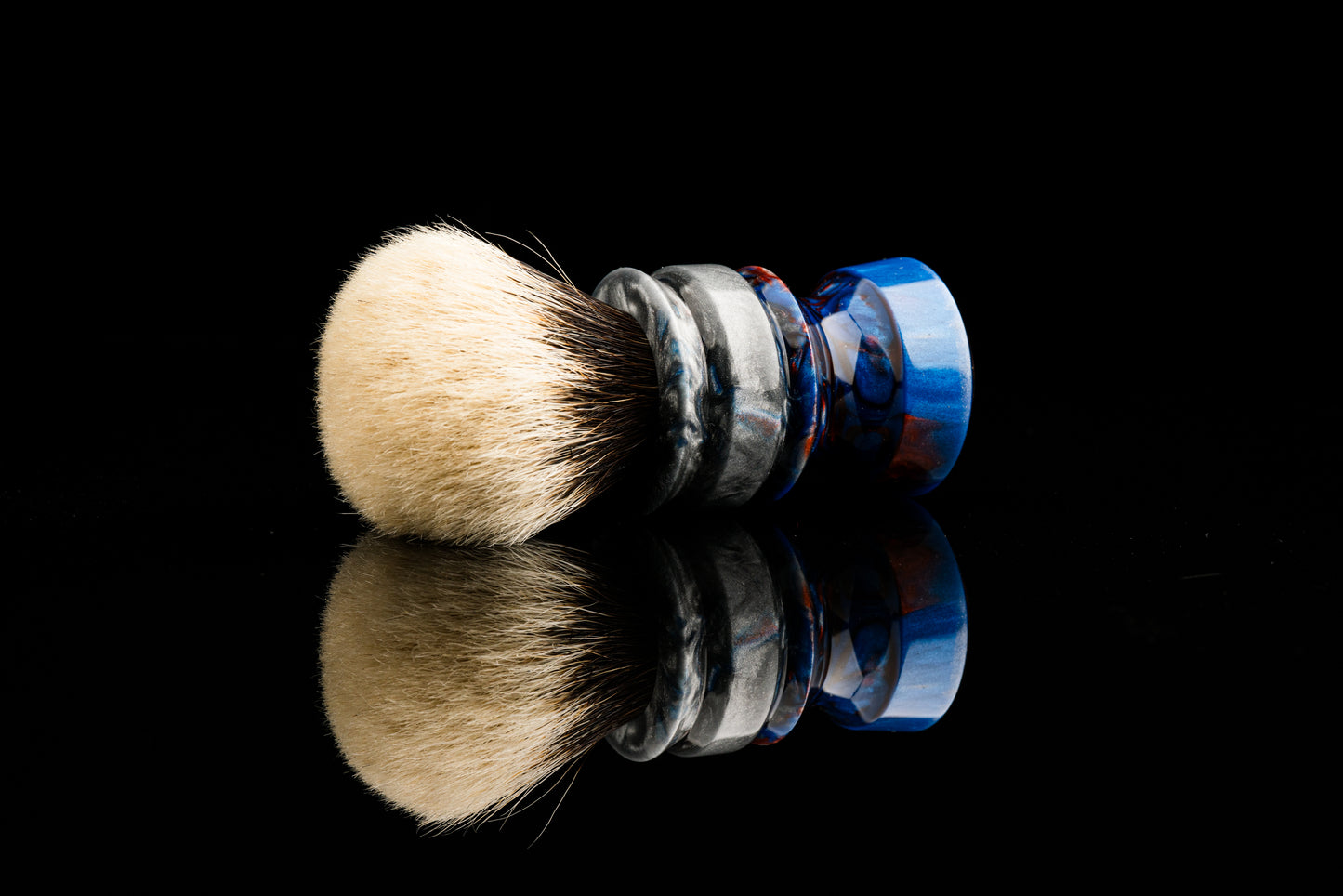 New Chubby - ‘Silver beach’ shaving brush handle