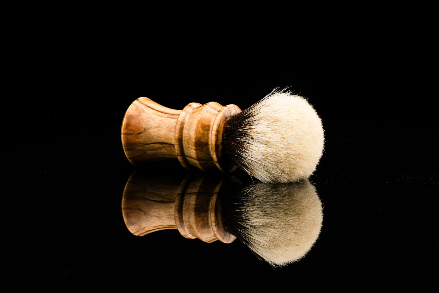 Olive - Big Hand shaving brush handle