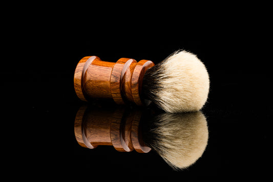 Desert Ironwood - Ding-2 shaving brush handle