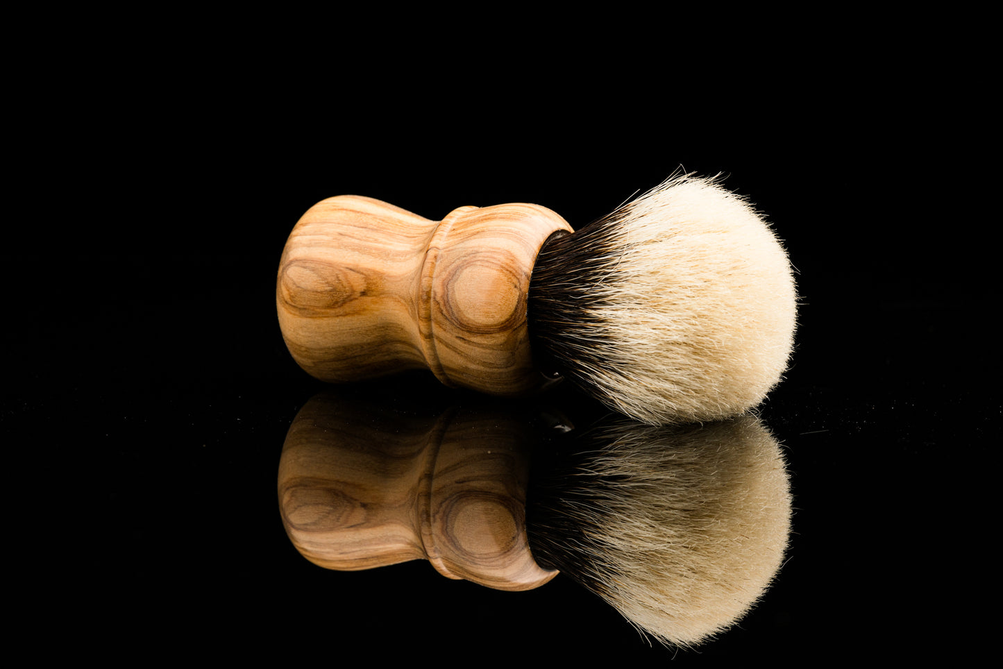 Olive - Compass shaving brush handle