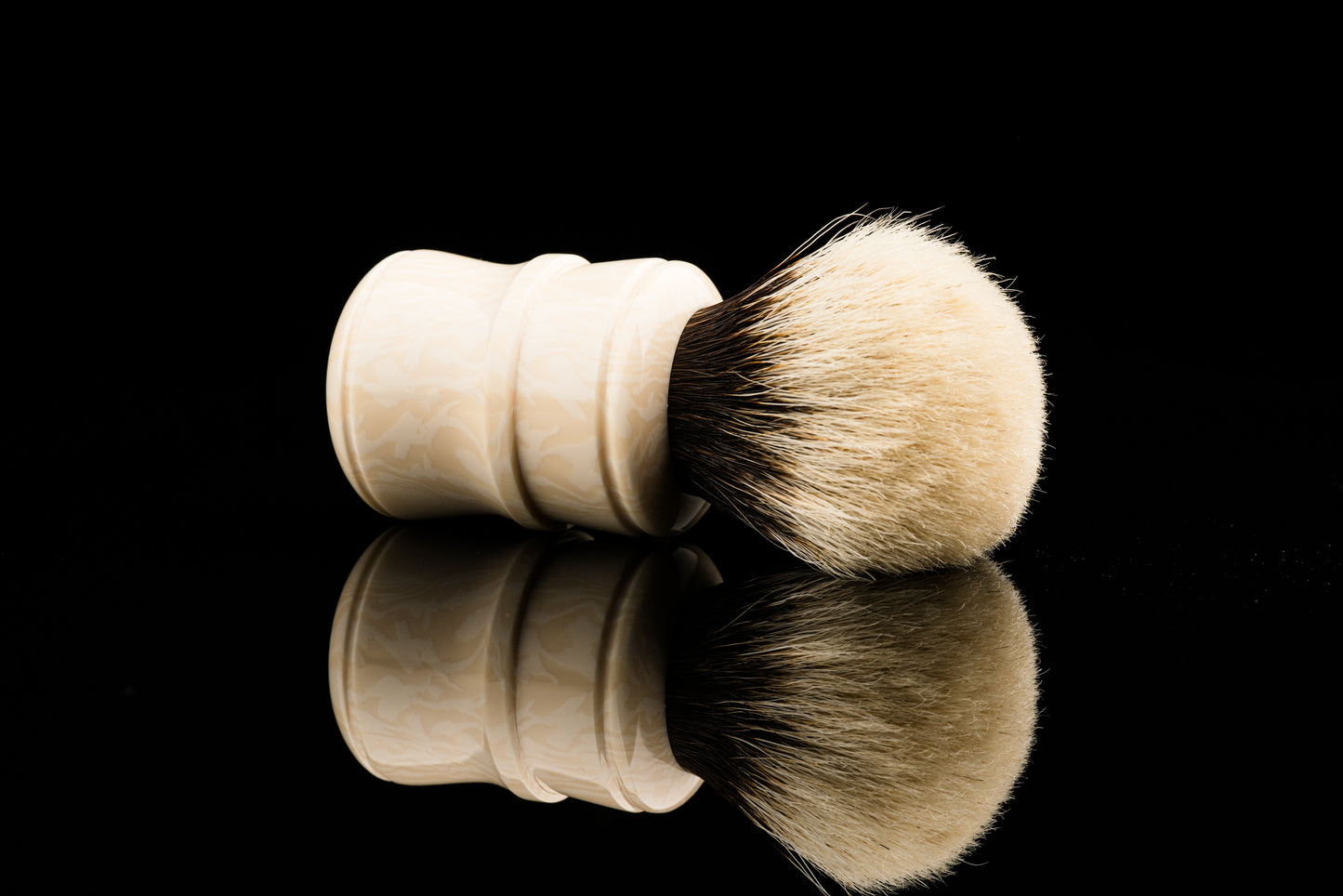 Connon - Ivory White shaving brush handle