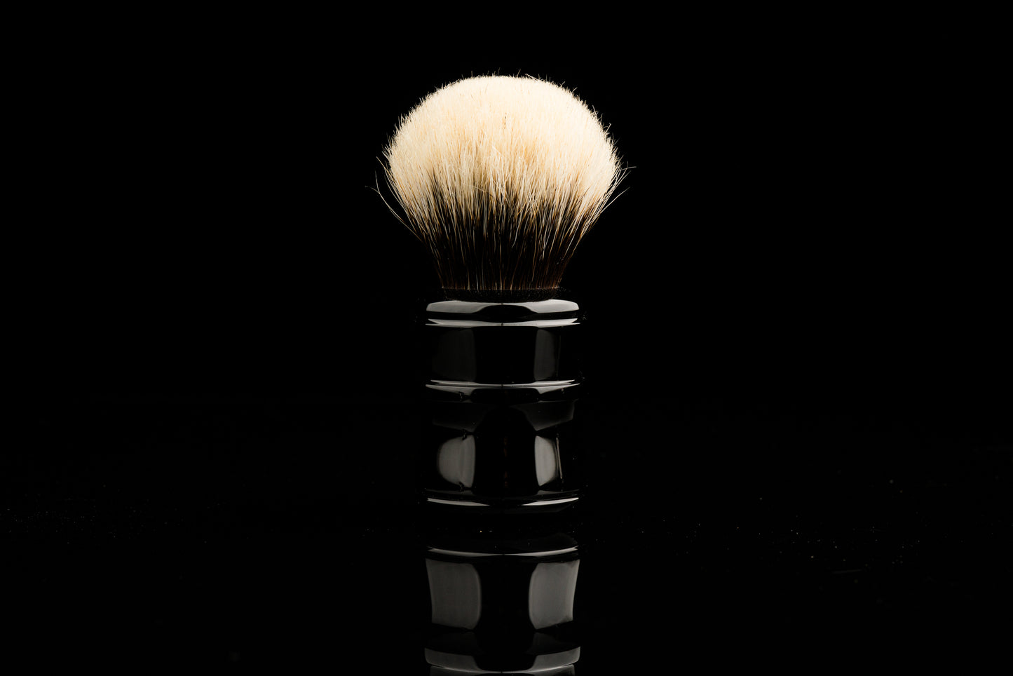 Connon - Classic Black shaving brush handle