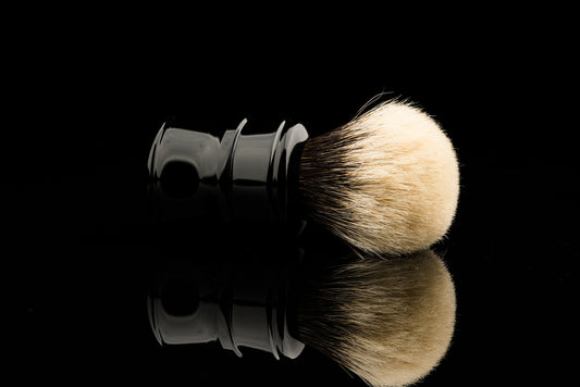 Connon - Classic Black shaving brush handle