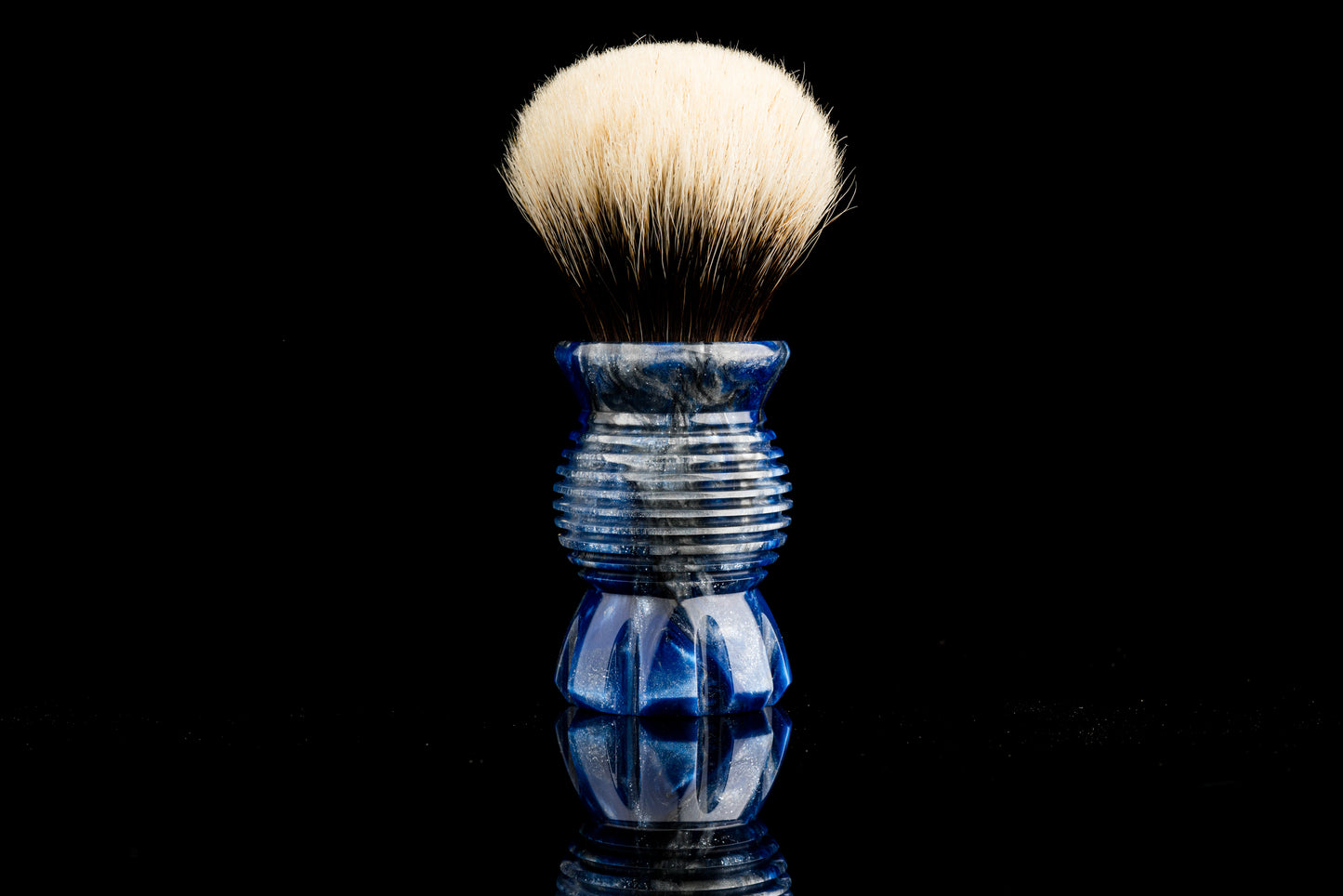 Classic Honeycomb - ‘Milky Way‘ shaving brush handle