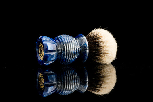 Classic Honeycomb - ‘Milky Way‘ shaving brush handle