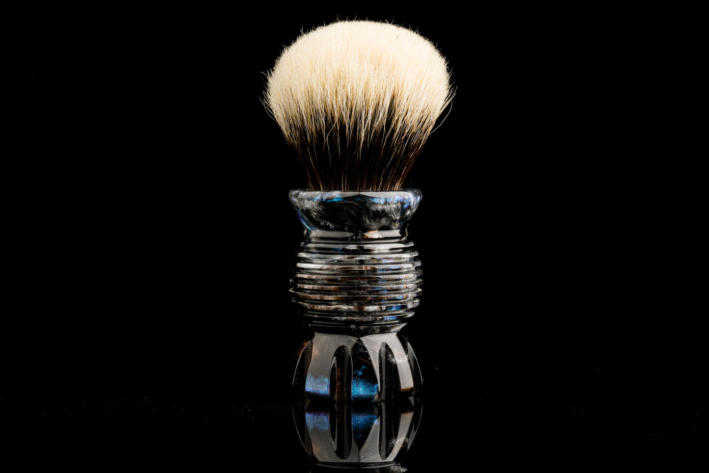 Classic Honeycomb - ‘Storm's Eye‘ shaving brush handle