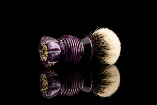 Classic Honeycomb - ‘Energy Crystal‘ shaving brush handle