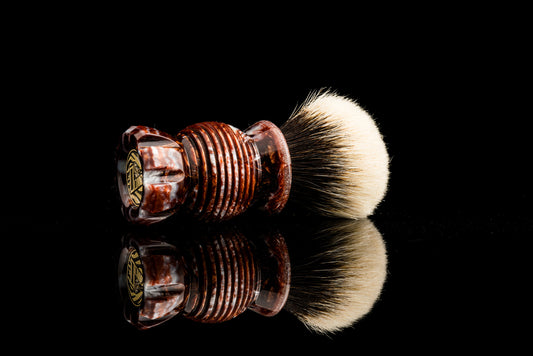 Classic Honeycomb - ‘Cosmic Collapse‘ shaving brush handle