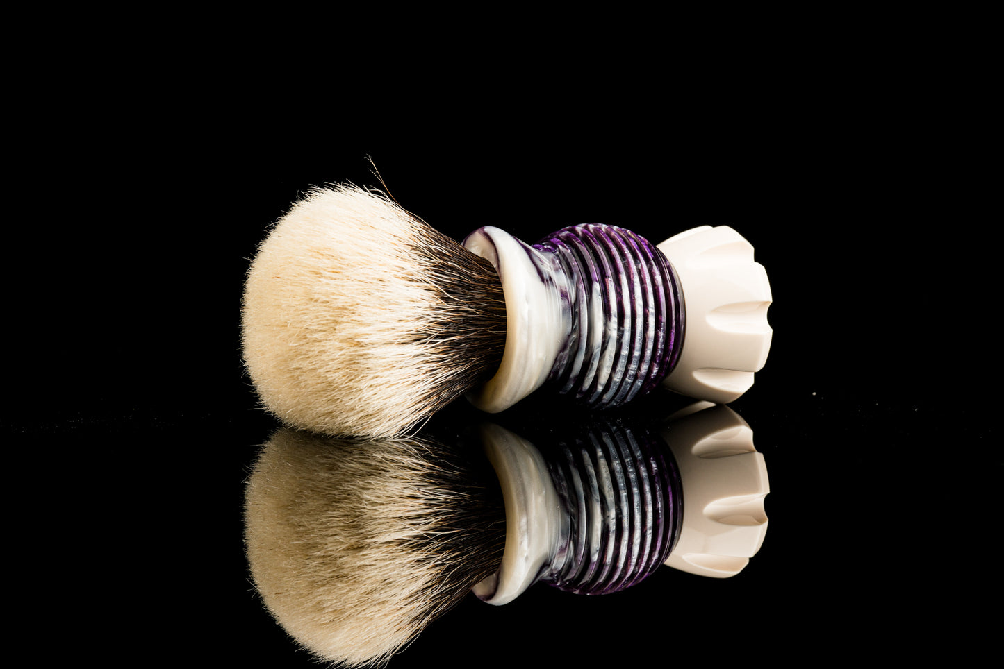 Classic Honeycomb - ‘紫气东来‘ shaving brush handle