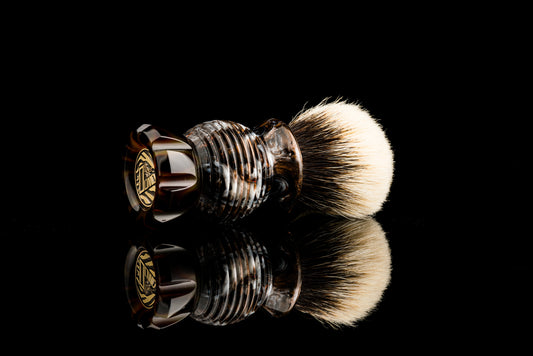 Classic Honeycomb - ‘Weave Through‘ shaving brush handle