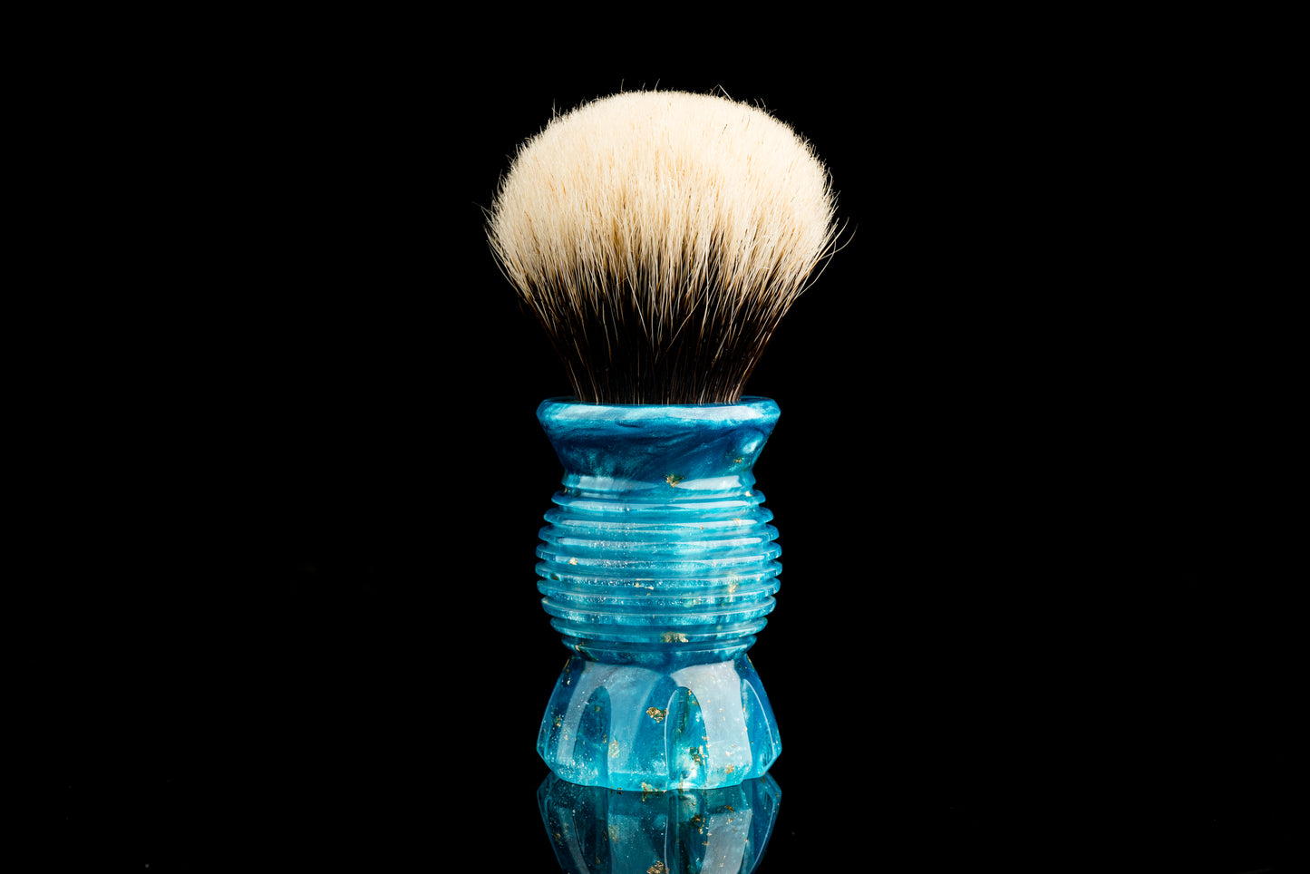 Classic Honeycomb - ‘Ice Soul‘ shaving brush handle