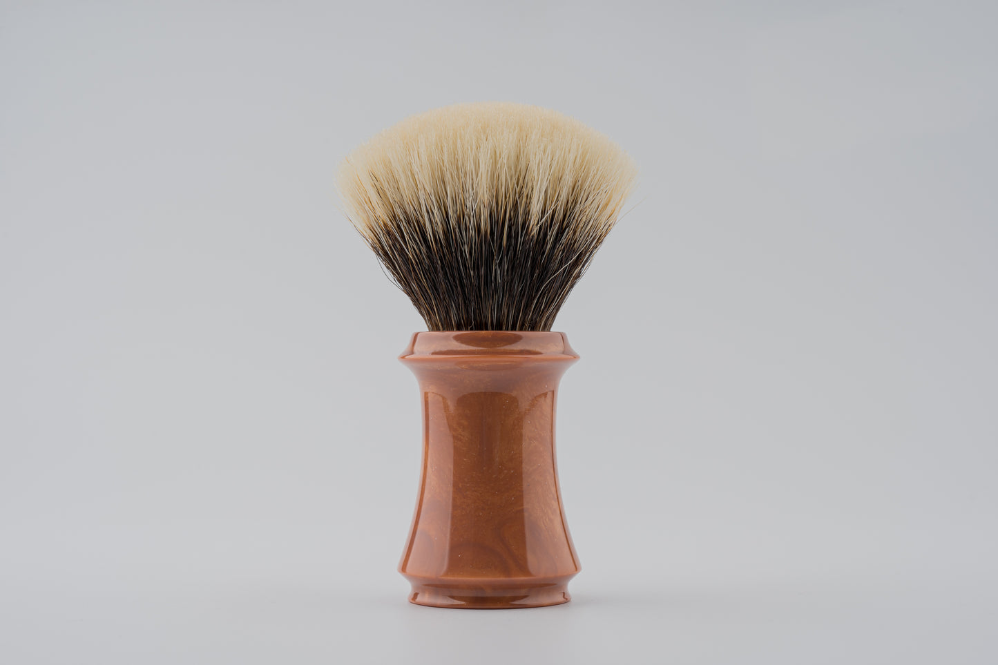 Lighthouse - Dark Orange shaving brush handle