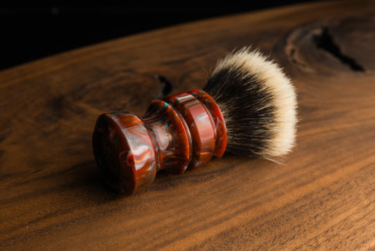 New Chubby - ‘Blood of God ’ shaving brush handle