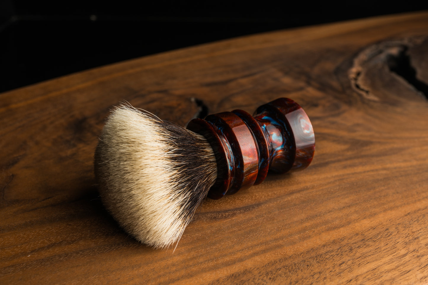 New Chubby - ‘Ice and Fire ’ shaving brush handle