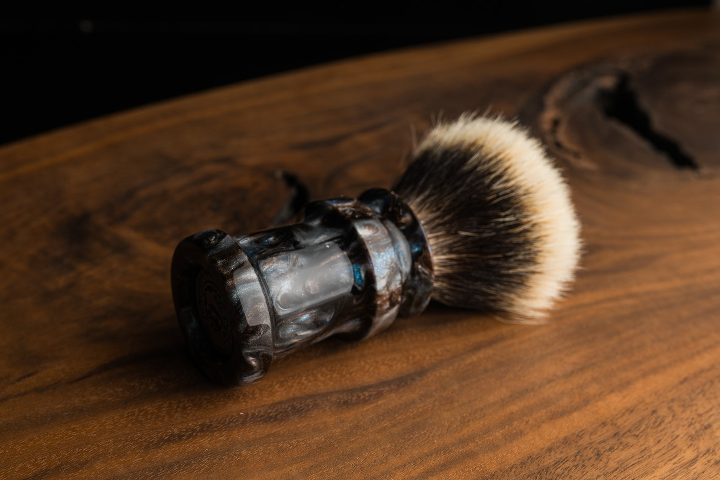Ding - ‘Orchid’ shaving brush handle