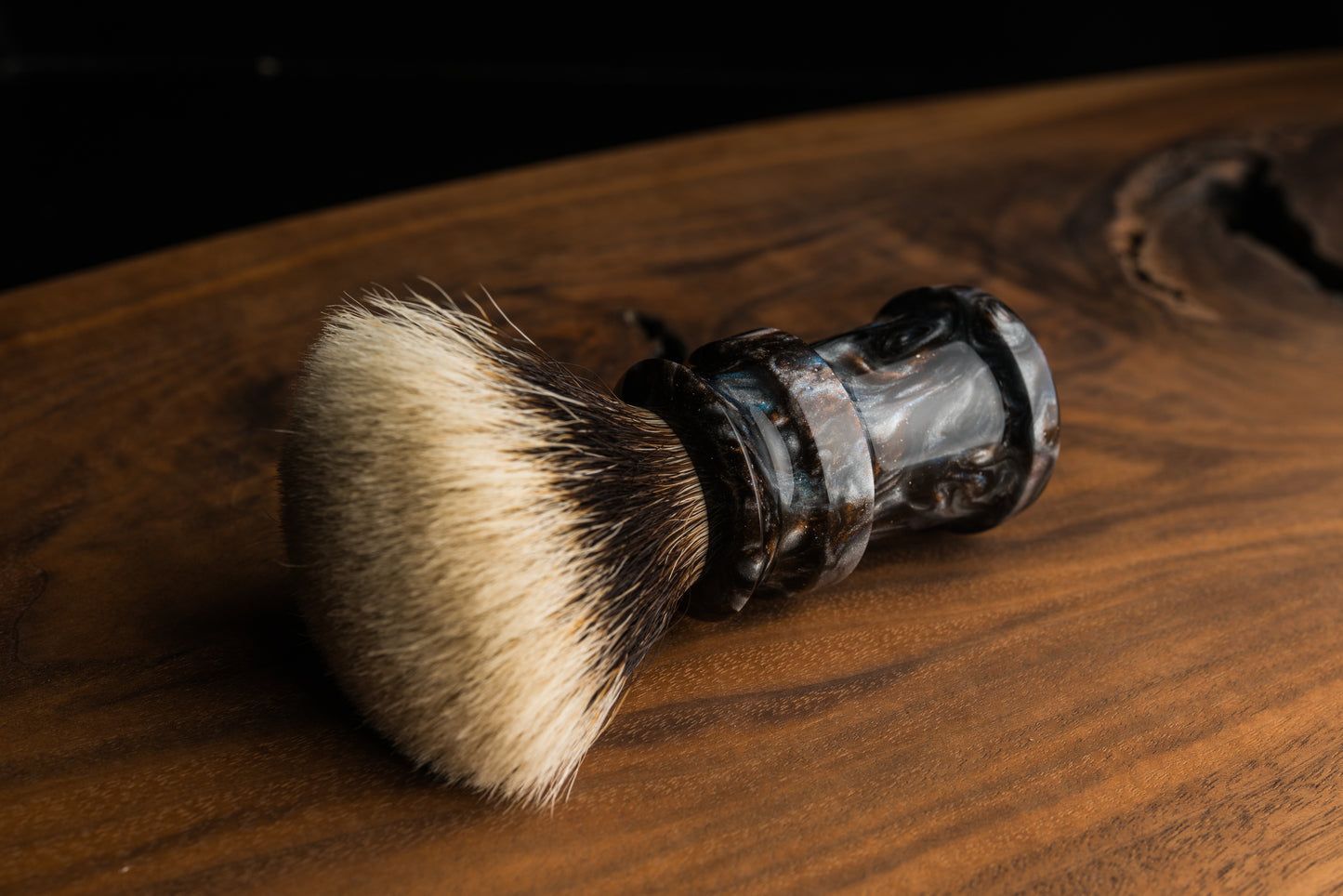 Ding - ‘Orchid’ shaving brush handle