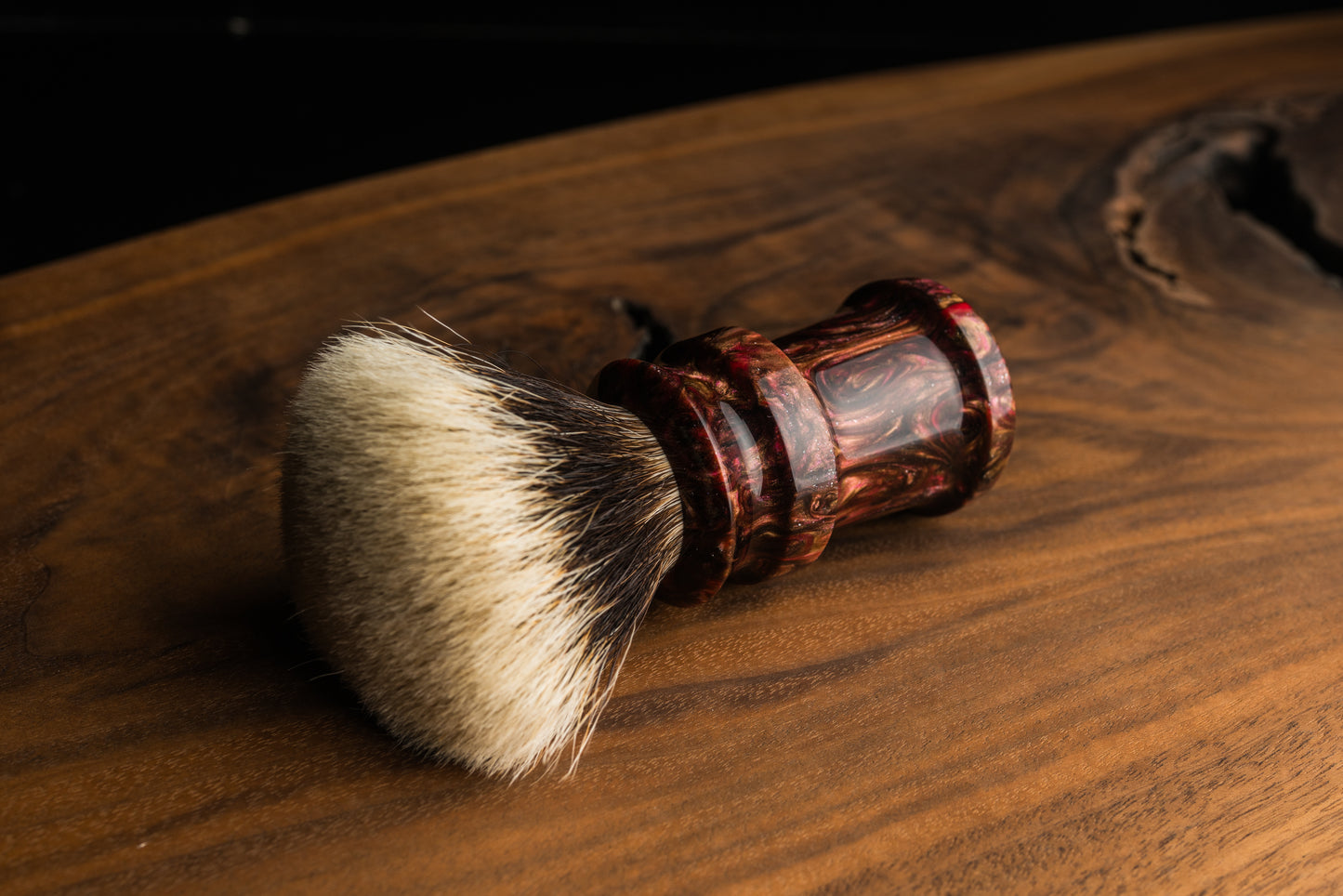 Ding - ‘Crimson’ shaving brush handle