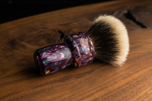 Tulip - ‘Mysterious Treasure‘ shaving brush handle