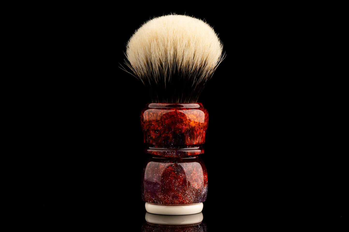 Exceed-5 - ‘Blazing Flames‘ shaving brush handle