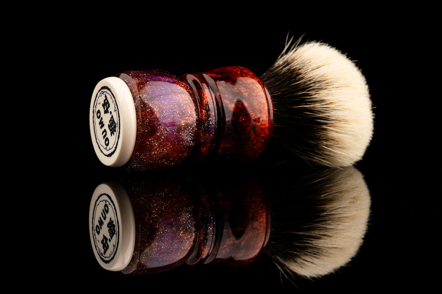 Exceed-5 - ‘Blazing Flames‘ shaving brush handle