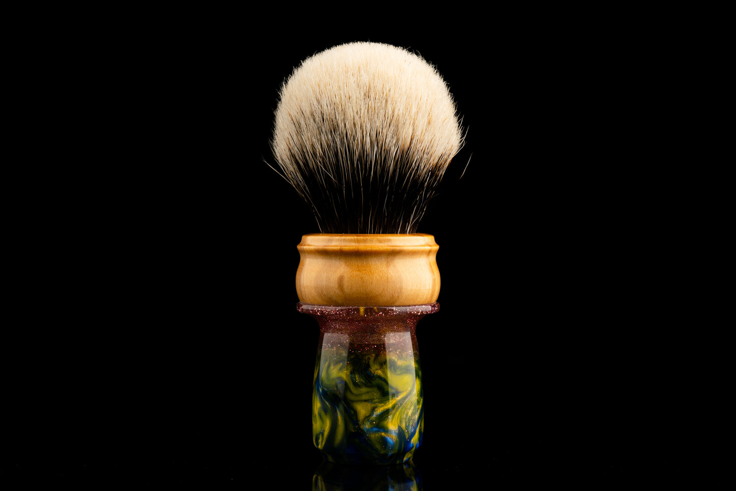 Tulip - ‘Toxic fog‘ shaving brush handle