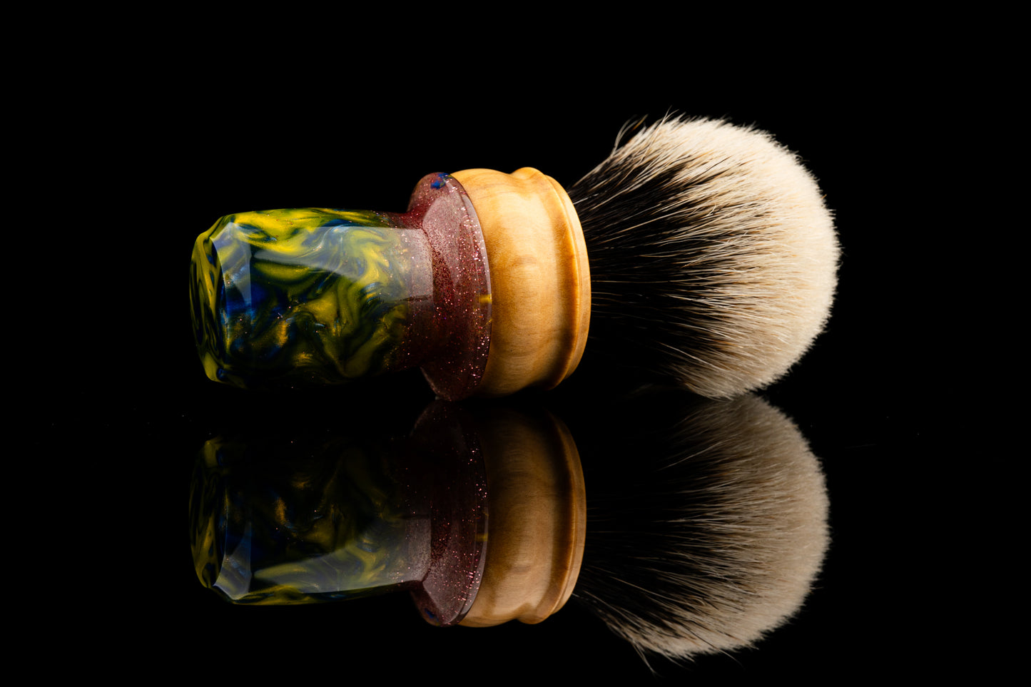 Tulip - ‘Toxic fog‘ shaving brush handle
