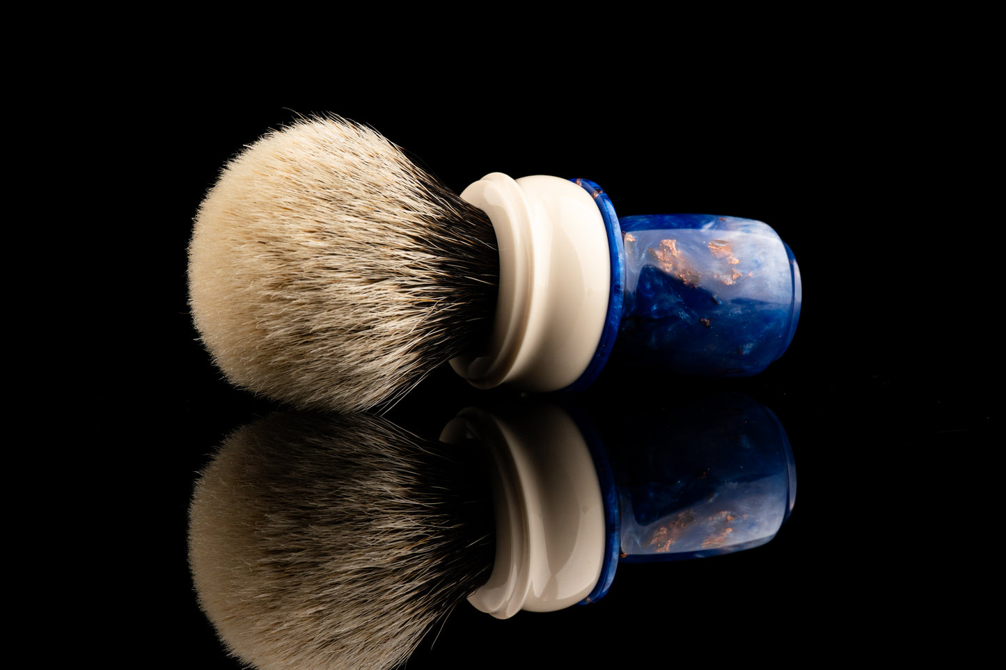 Tulip - ‘Blue Planet‘ shaving brush handle