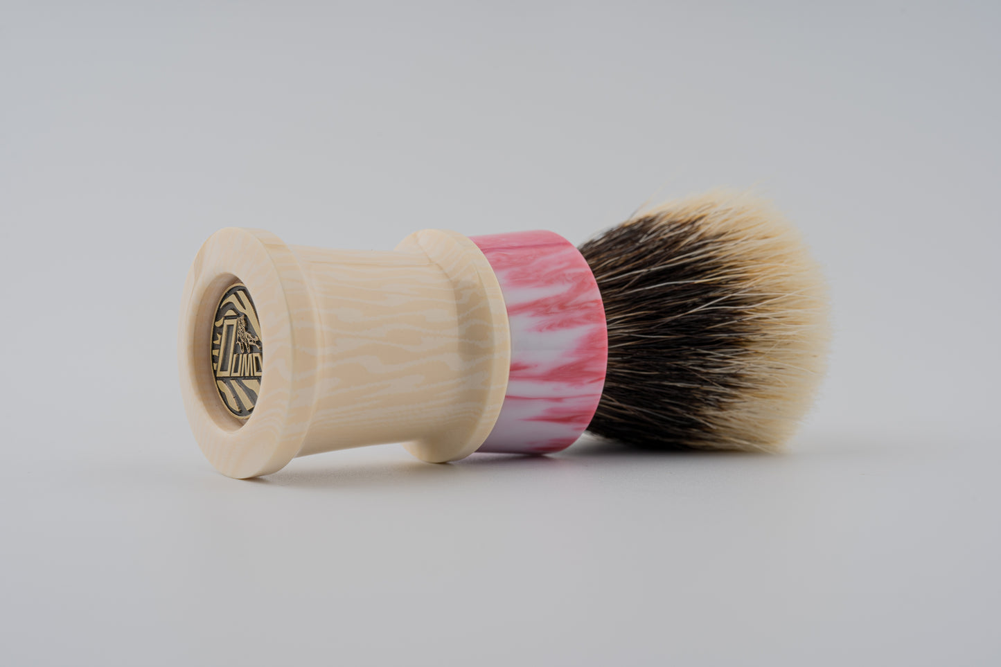 Fortress - 'Rose' Resin Hybrid shaving brush handle