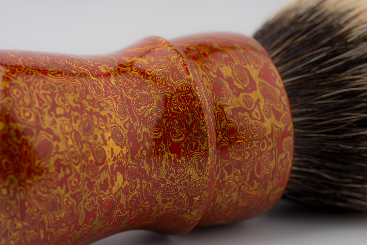 Flagship Limited Edition - Chinese Lacquer -Warhammer- ‘金阙丹霄’ -shaving brush handle