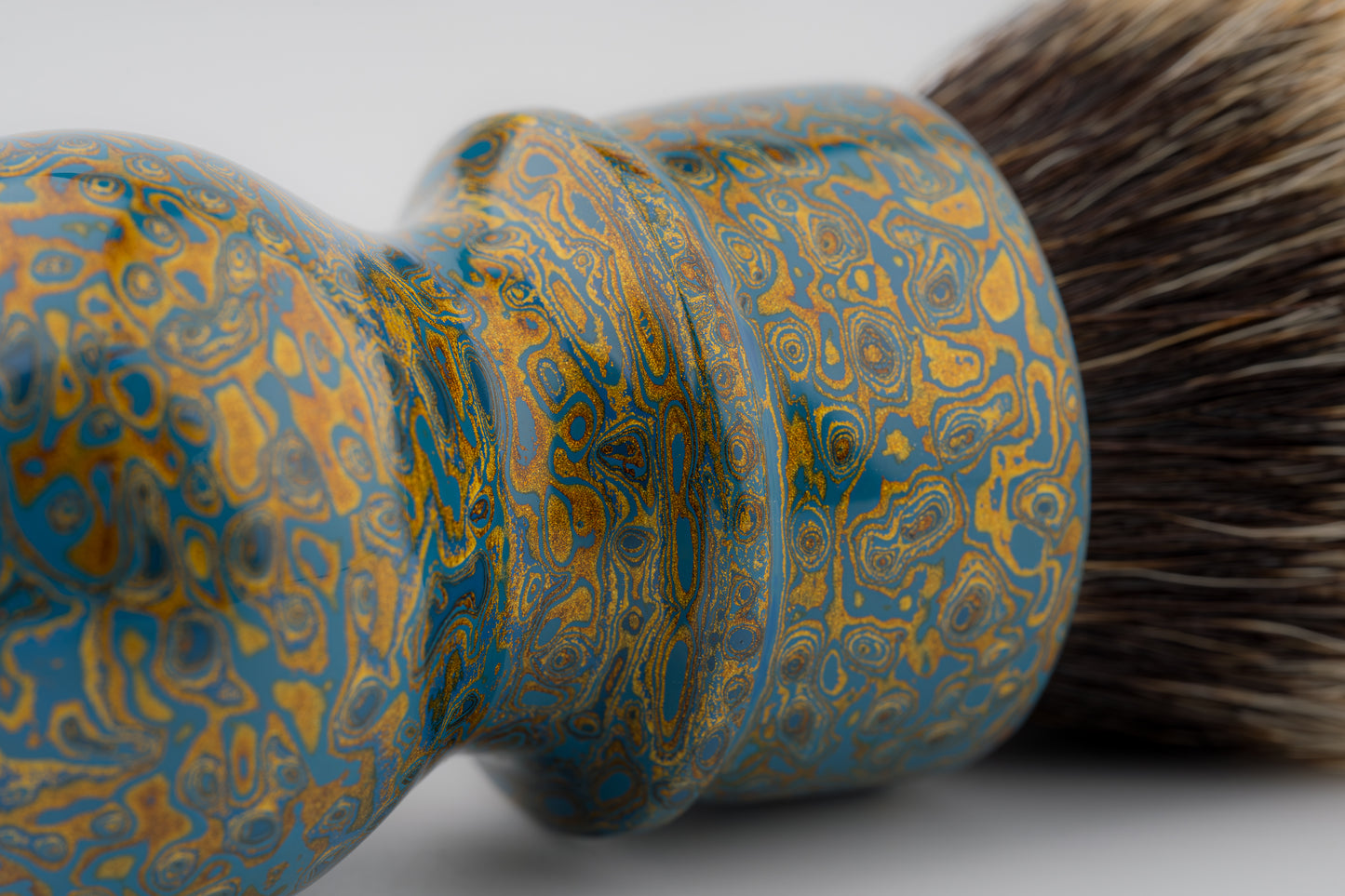 Flagship Limited Edition - Chinese Lacquer -Pandora- ‘澜韵金纹’ -shaving brush handle