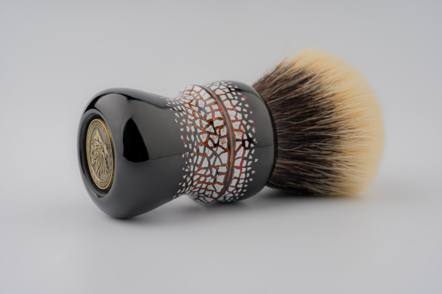 Flagship Limited Edition - Chinese Lacquer -Compass - ‘盘古破天’ -shaving brush handle