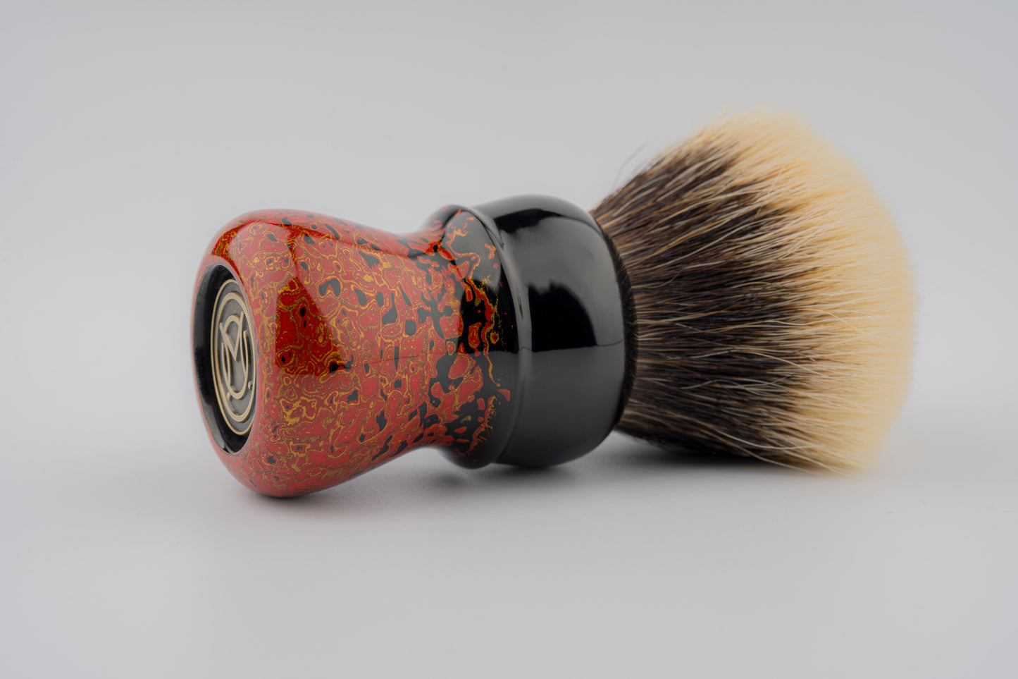 Flagship Limited Edition - Chinese Lacquer -Compass - ‘玄绛流丹’ -shaving brush handle