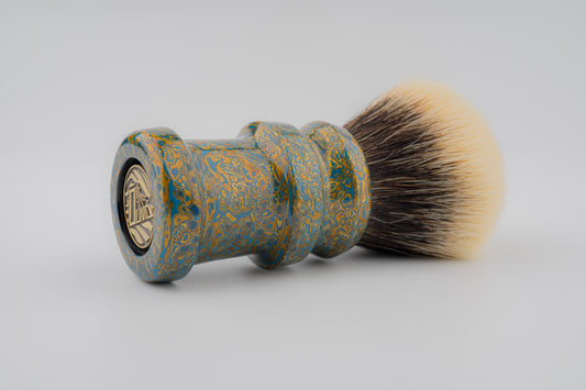 Flagship Limited Edition - Chinese Lacquer -Ding-2- ‘澜韵金纹’ -shaving brush handle