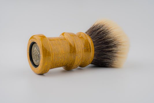 Flagship Limited Edition - Chinese Lacquer -Ding-2 - ‘炎黄图腾’ -shaving brush handle