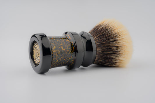 Flagship Limited Edition - Chinese Lacquer -Ding-2- ‘麒麟缠金’ -shaving brush handle