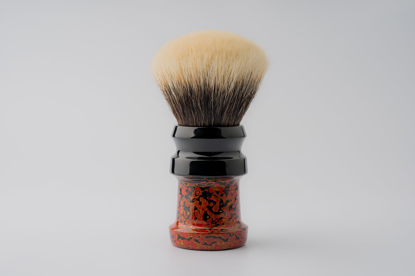 Flagship Limited Edition - Chinese Lacquer -Ding-2 - ‘玄绛流丹’ -shaving brush handle