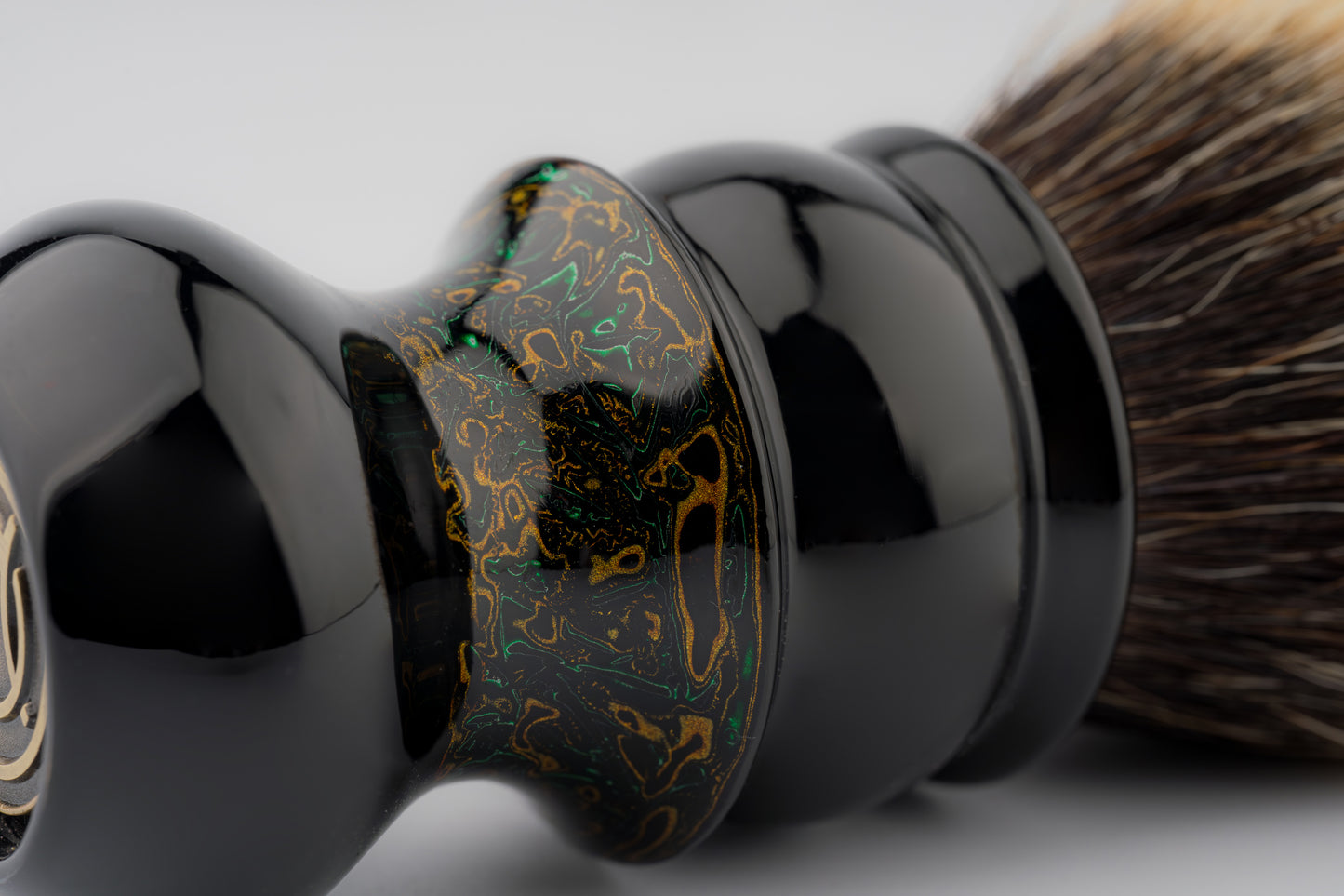 Flagship Limited Edition - Chinese Lacquer -Venus- ‘麒麟缠金’ -shaving brush handle