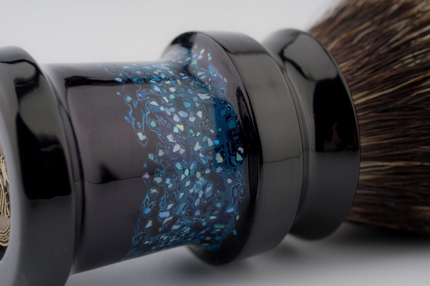 Flagship Limited Edition - Chinese Lacquer -Ding-1 - ‘不周残梦’ -shaving brush handle