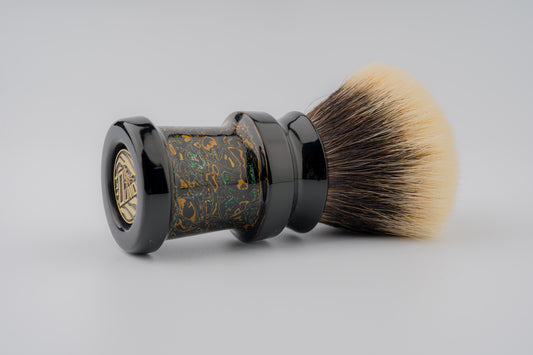 Flagship Limited Edition - Chinese Lacquer -Ding-1- ‘麒麟缠金’ -shaving brush handle