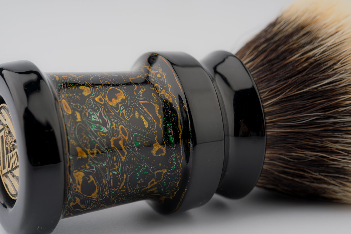 Flagship Limited Edition - Chinese Lacquer -Ding-1- ‘麒麟缠金’ -shaving brush handle