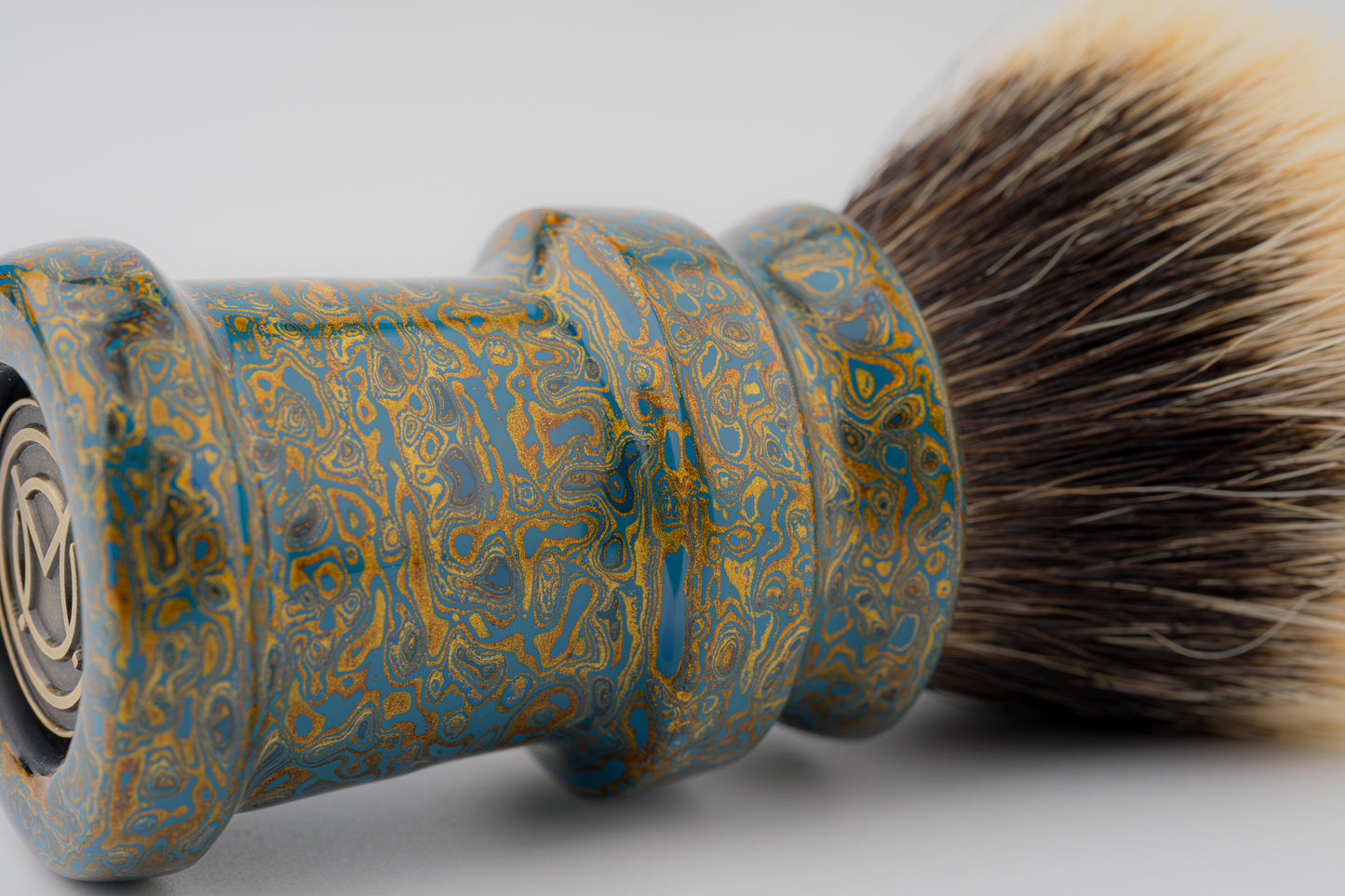 Flagship Limited Edition - Chinese Lacquer -Ding-1- ‘澜韵金纹’ -shaving brush handle