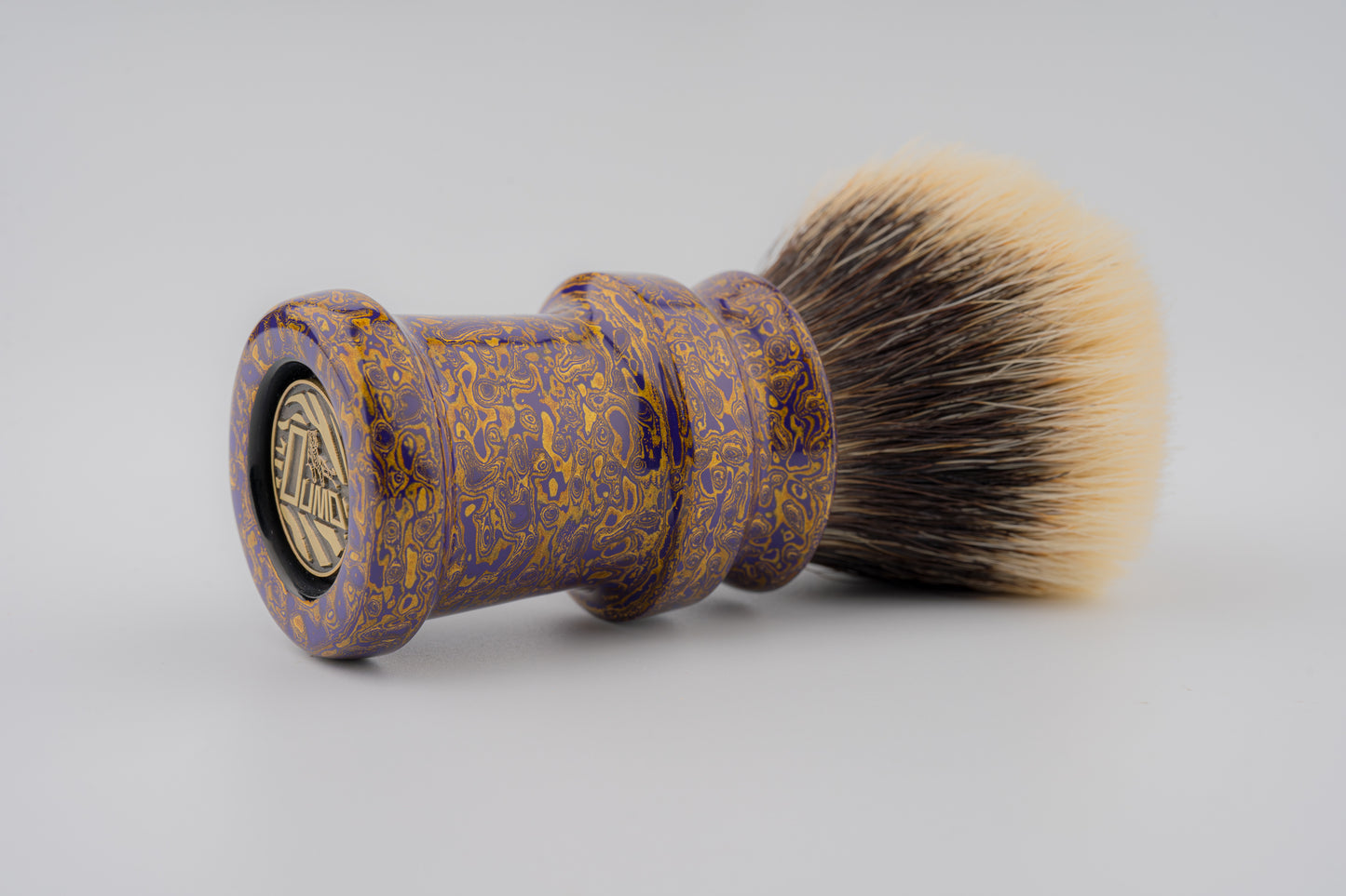 Flagship Limited Edition - Chinese Lacquer -Ding-1- ‘紫气东来’ -shaving brush handle