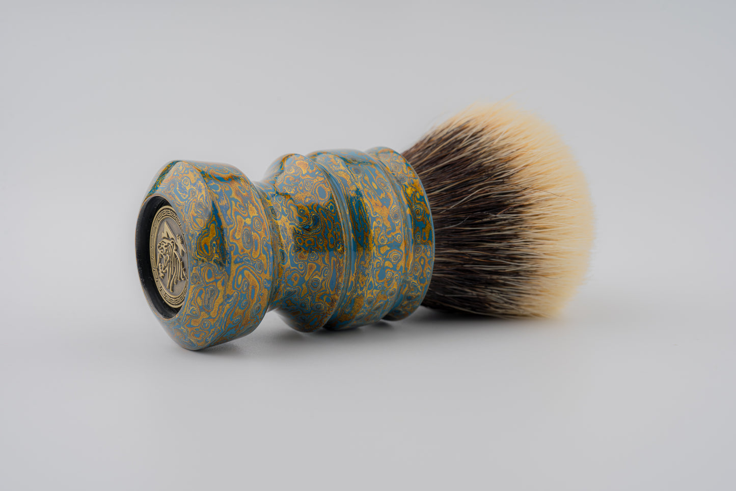 Flagship Limited Edition - Chinese Lacquer -New Chubby- ‘澜韵金纹’ -shaving brush handle