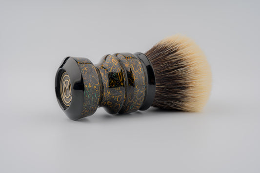 Flagship Limited Edition - Chinese Lacquer -New Chubby- ‘麒麟缠金’ -shaving brush handle