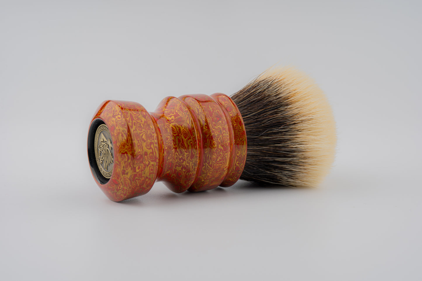 Flagship Limited Edition - Chinese Lacquer -New Chubby- ‘金阙丹霄’ -shaving brush handle