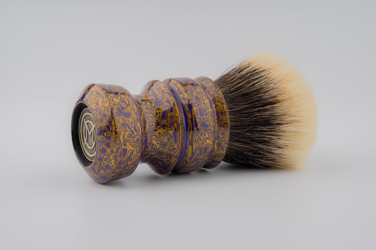 Flagship Limited Edition - Chinese Lacquer -New Chubby- ‘紫气东来’ -shaving brush handle